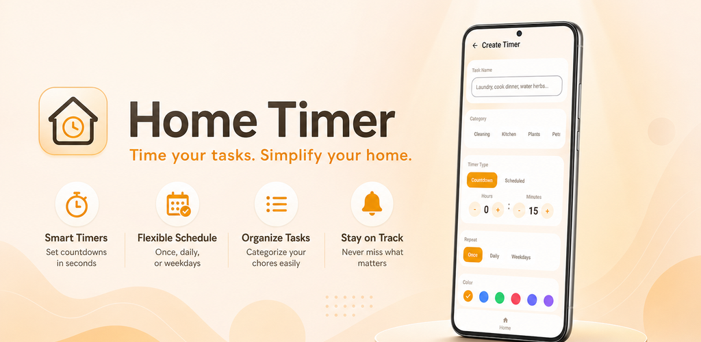 Home Timer promotional artwork